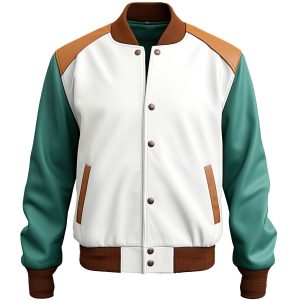 Street Legend Varsity Leather Bomber Jacket